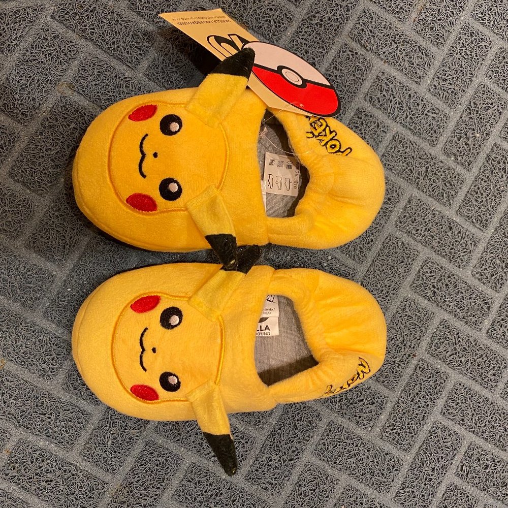 pikachu slippers